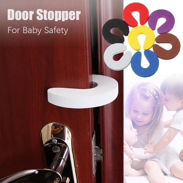 Espuma Puerta Clip Bebé Niños Seguridad Guardia Puerta Tapón Dedos Protección