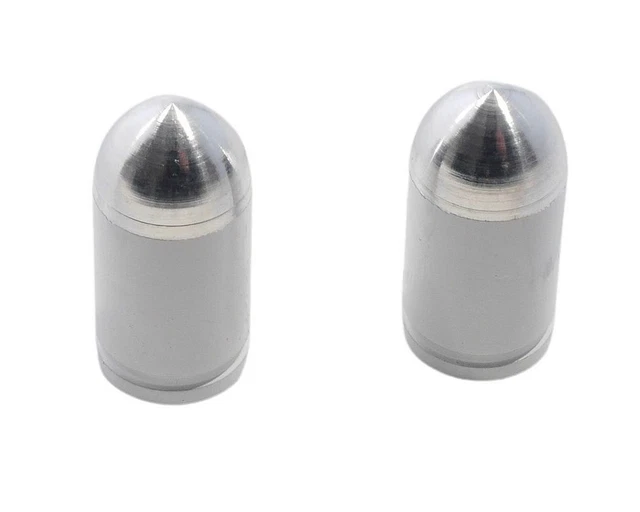 1 Paire De Valves Coudées En Alu 11.3mm Pour Jante Moto - Universel Yamaha, Suzuki, Kawasaki, Honda