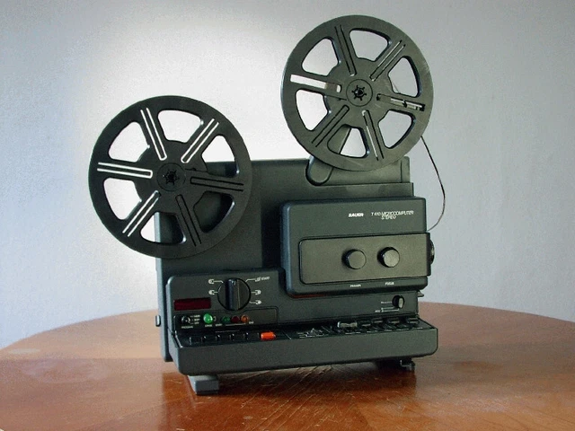 Microordenador Bauer T610 - Proyector de película estrecha de 8 mm con estéreo - sonido