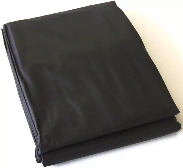 BLACK PVC Pool Snooker Billiard Table Dust Cover for 8' ft 4' ft pool table