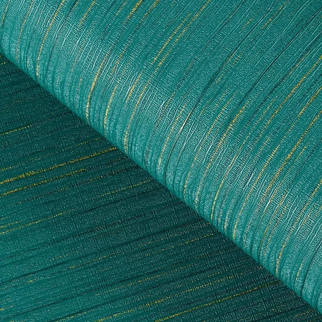 TEAL GREEN GRASSCLOTH Wallpaper Peel and Stick Textured Fabric Linen