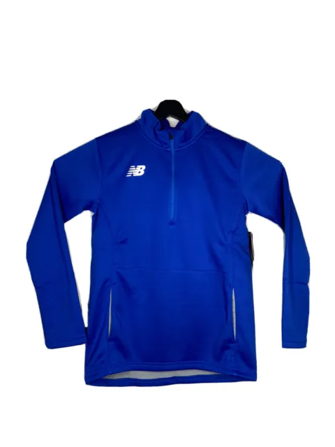 New Balance Youth Thermal Half-Zip Size XL Color Blue