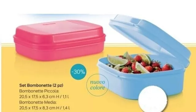 Tupperware Set Bombonette (2 pz) Offerta