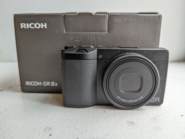 Ricoh GR IIIx 24MP f/2.8 40mm Compact Digital Camera - Black (15286)
