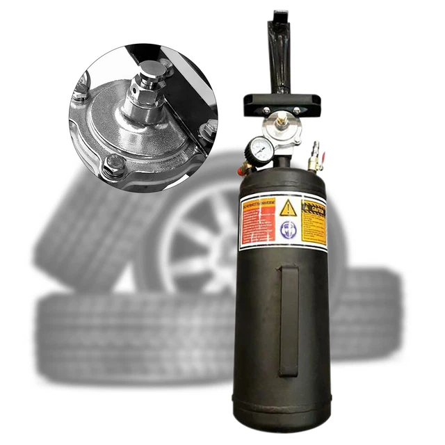 Xigner Reifenfüller Booster 8L Profi - Reifenschockfüller Bis 145psi Für Auto & Motorrad