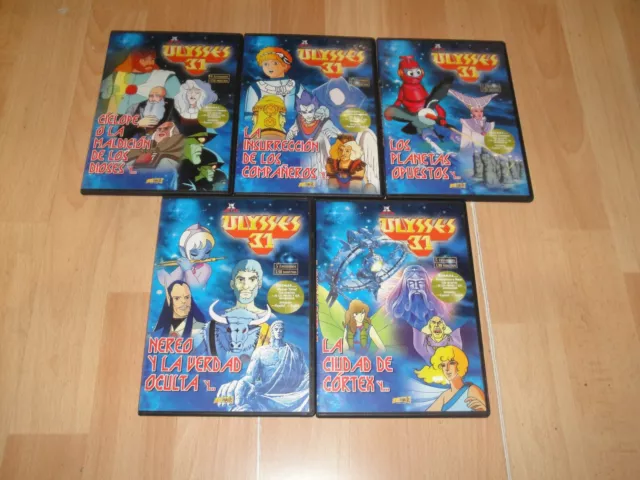 Ulises Ulysses 31 La Odisea Del Espacio Animacion En Dvd 5 Discos Buen Estado 3