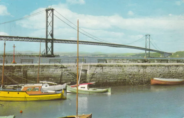 The Forth Road Bridge From Harbour, SOUTH QUEENSFERRY, West Lothian