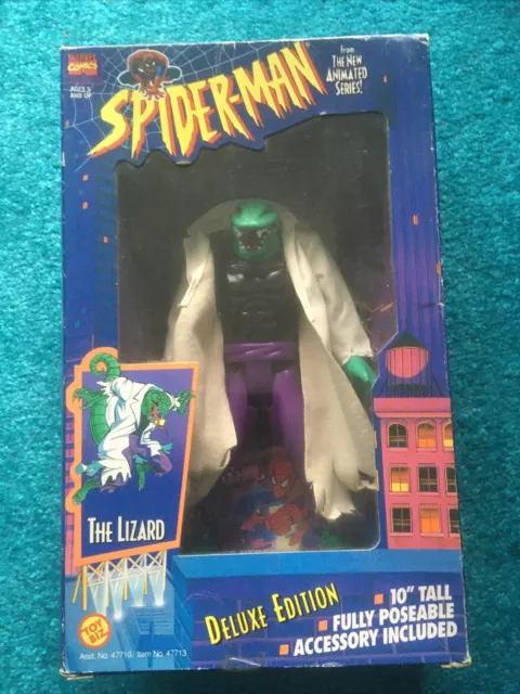 Action Figur Lizard Marvel Spider-Man Toy Biz 1994 Deluxe