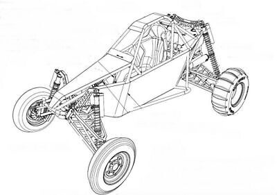DIY car dune sandrail offroad dirt buggy kart cross PLANS construire le...
