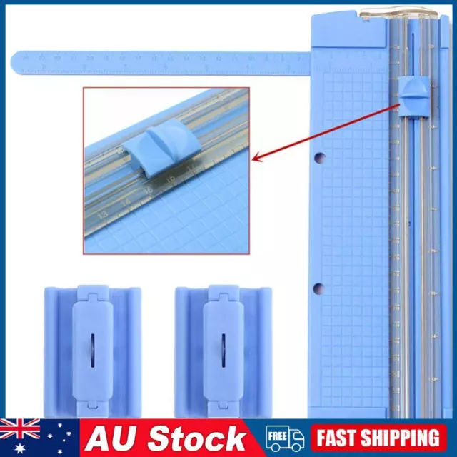 ABS Cutting Blade Scrapbooking Tool with Automatic Security Safeguard Side Ruler