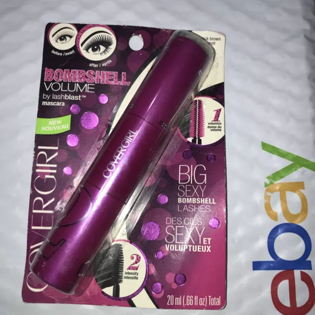 Covergirl Bombshell Volume Mascara By Lashblast - 810 Black Brown NIP