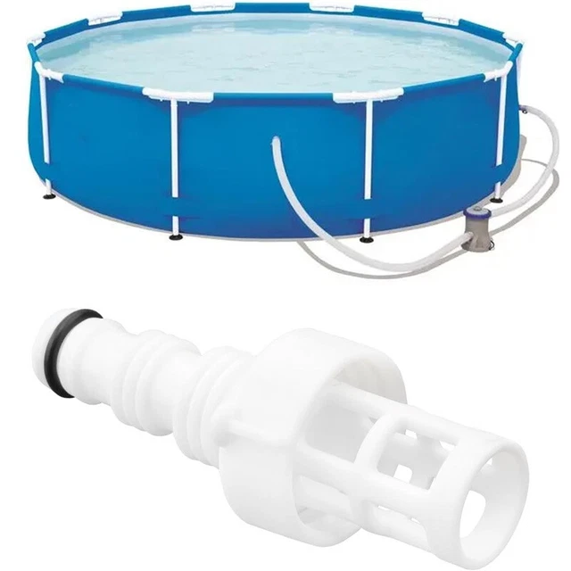 Pvc Pool Parts GROUND SWIMMING POOL Hose Drain Plug Connector PVC Water Drain Valve ...