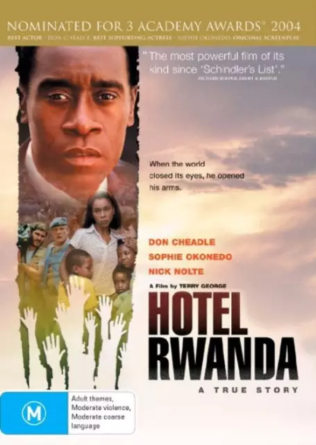 Hotel Rwanda (DVD, 2004) FREE SHIPPING