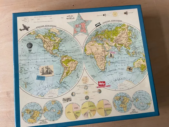 Galison World Map Jigsaw 1000 Globe Earth