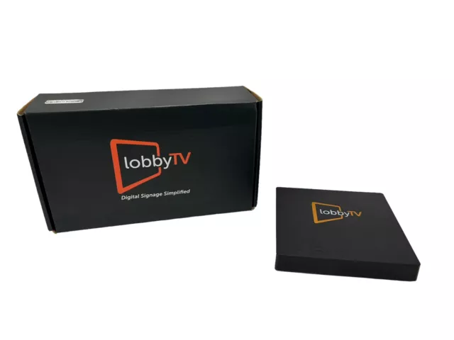 Lobby TV 4K Digital Signage Menu Player w/ HDR10 60Fps