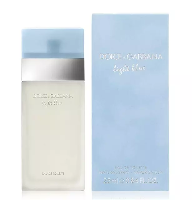 Dolce & Gabbana Light Blue Fragrance! Perfect for Spring! .84 fl oz...