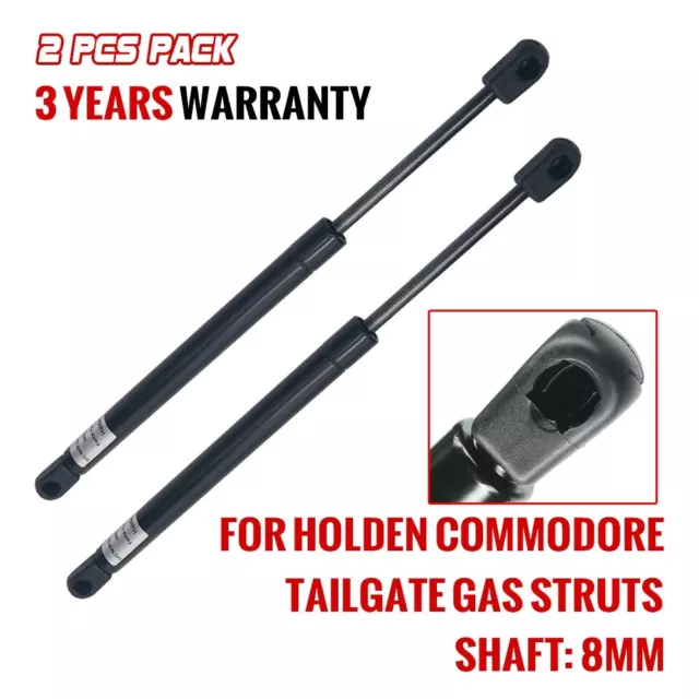 2x Tailgate Rear Gas Strut Shaft For Holden Commodore VT VX VY VZ Sedan Spoiler