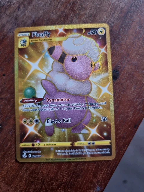 gold flaaffy pokemon card value Secret Rare Graded Bga 10 has a fantastic ramp Ability that loads up your bench with energy cards Flaaffy Price - Chaos Rising