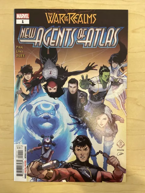 War of the Realms: New Agents of Atlas #1 1st Appearances Marvel Comics 2019