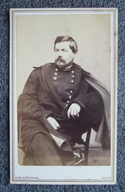 CDV Union General George McClellan US Civil War