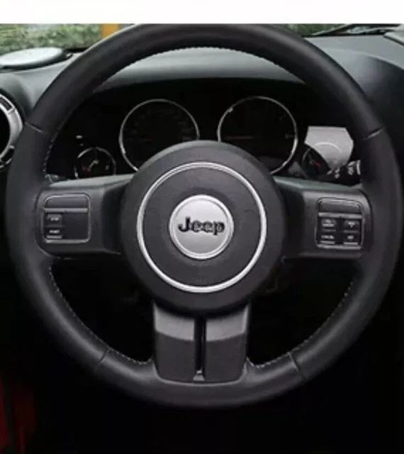 1Pcs Blue Steering Wheel Center Trim Ring Fit For Jeep Wrangler Grand 1Pcs Blue Steering Wheel Center Trim Ring Fit For Jeep Wrangler Grand