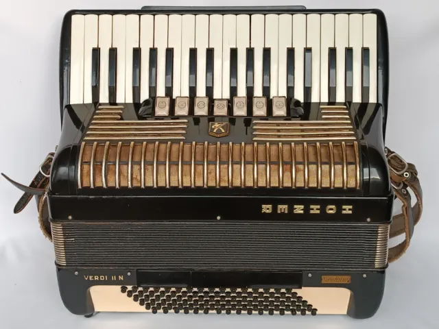 HOHNER Verdi II 2 N 96 Bässe 3 Chöre 7 Register Akkordeon Harmonika