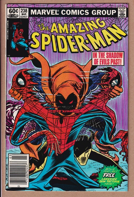Amazing Spider-Man #238 +HAS Tattooz (1983, High Grade)🔑1st Hobgoblin NEWSSTAND