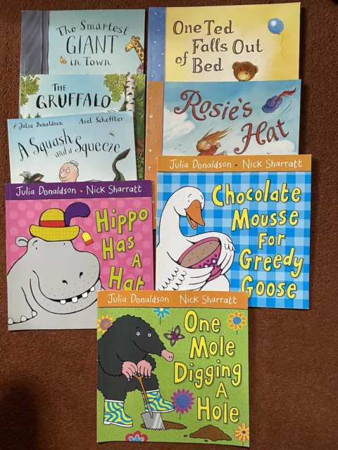 8 Julia Donaldson Story Books