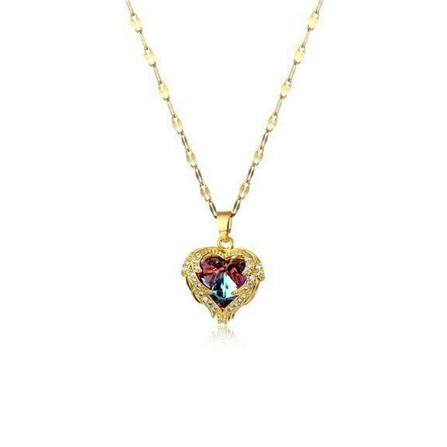 Collares Cadenas de Oro Mujer Joyeria Fina Collar Para Mujer de Moda Regalos