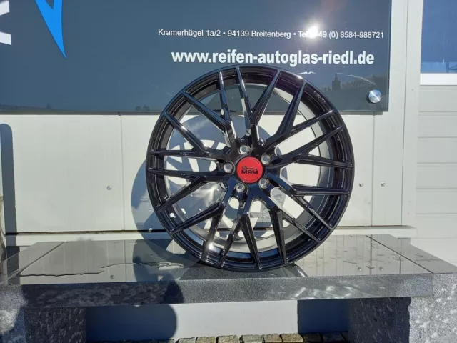 Alufelgen MAM RS4 19 Zoll 8,5x19 5/112 ET30 Black painted Audi A5 A6 A7 A8