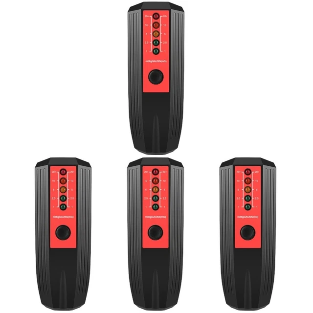 4x Portable Electromagnetic Radiation Detector Emf radio frequency detector