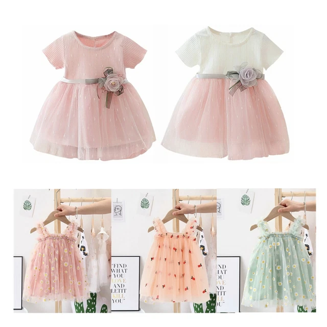 Abito tutù in rete bambina bambino bambino bambini gonna tulle costumi estate abbigliamento casaul