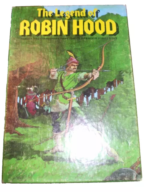 THE LEGEND OF ROBIN HOOD Avalon Hill 1982, vollständig, gut bis neuwertig