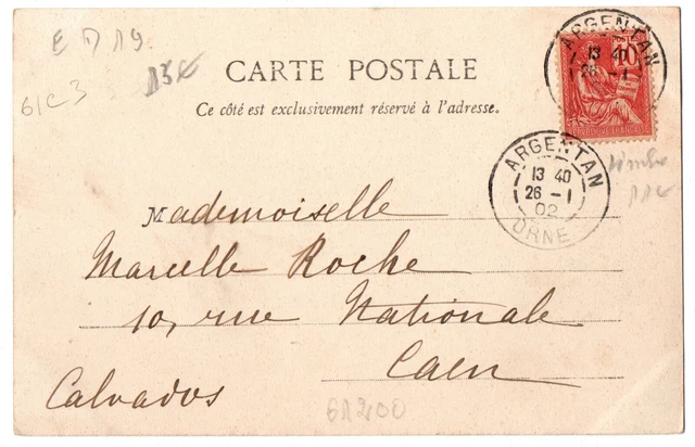 CPA 61 - ARGENTAN (Orne) - Pont de l'Orne 2