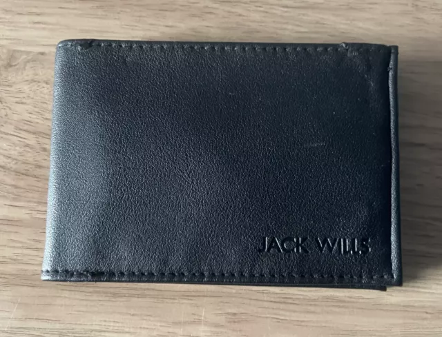 Jack Wills Mens Leather Wallet New With Defects See Photos.