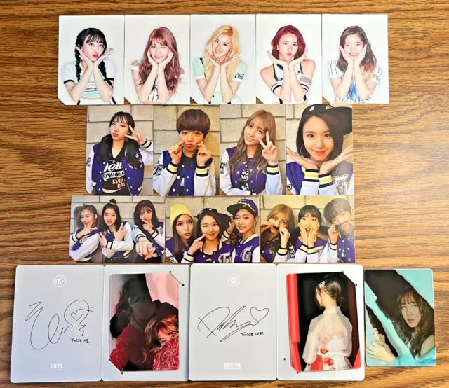Twice 2nd Mini-Album Page Two 'Cheer Up' Official Photocards