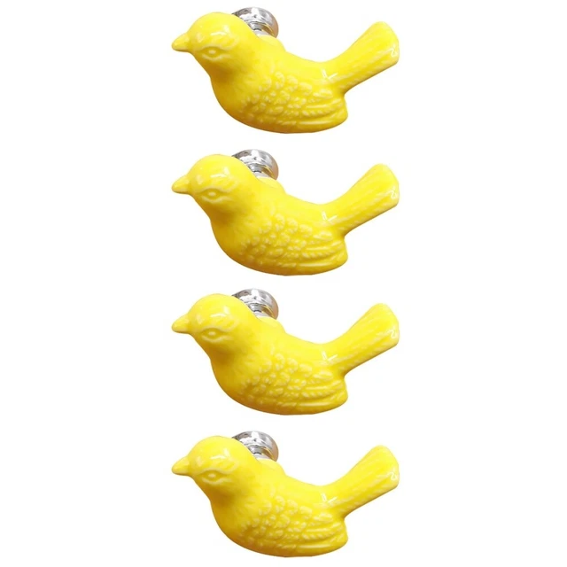 2 Bags Bird Knobs Pulls Kids Wardrobe Closet Girl Dresser Drawer 9