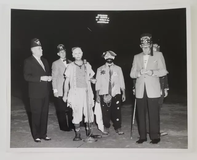 1960S CHATTANOOGA TENNESSEE Alhambra Shriners Circus Clown Vtg Press