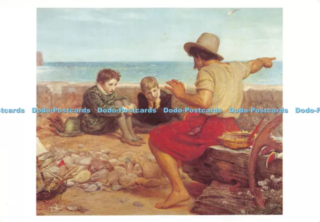 D013340 Sir John Everett Millais. The Boyhood of Raleigh. Balding and Mansell
