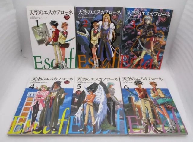 THE VISION OF ESCAFLOWNE Filmbook Vol.1-6 Japan import 6 Books KADOKAWA NEW TYPE