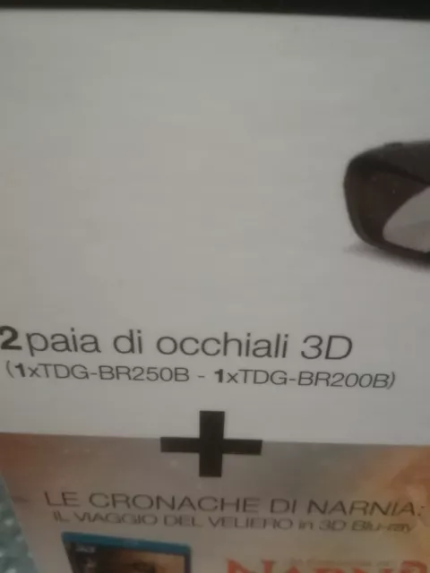 Kit 3D Box2 Sony 2 Paia Di Occhiali 3D No Dvd Con Scatola Originale 2