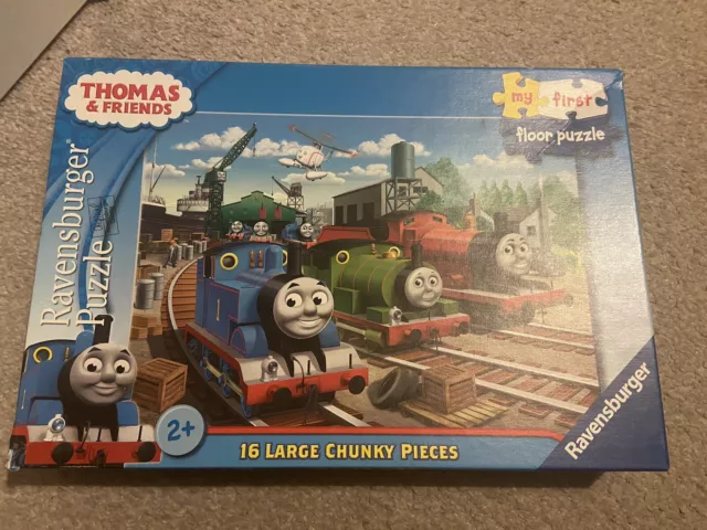 Thomas & Friends - 16 Piece Giant Floor Puzzle - Ravensburger Jigsaw - Complete
