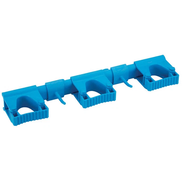 VIKAN 10113 Tool Wall Bracket,16 1/2 in L,Blue