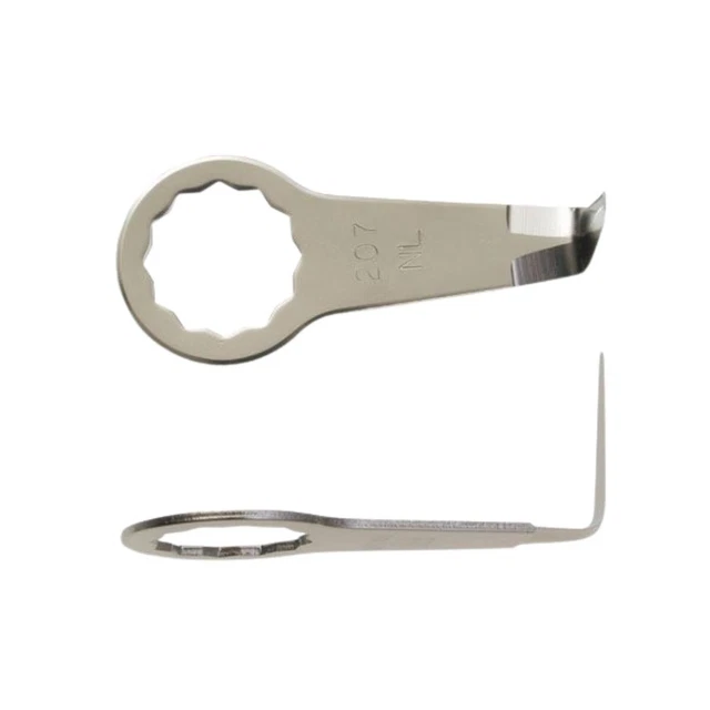 Fein 63903207012 Auto Glass 1" Steel L-Blade for Supercut Multimaster - 2-Pack