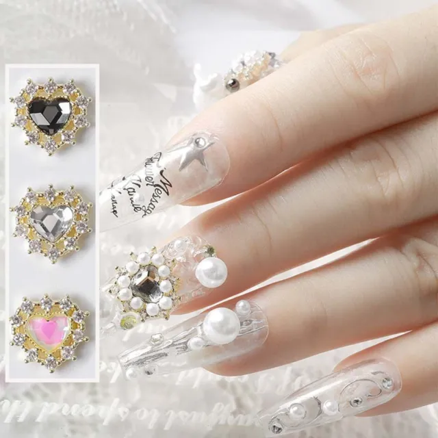 Manicure Tool Nail Art Jewelry Love Nail Art Diamond DIY Nail Art Decoration