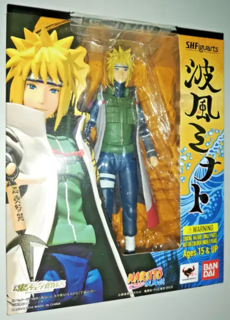 MINATO NAMIKAZE SH S.H. Figuarts Naruto Shippuden BANDAI SHF Action Figure 6''