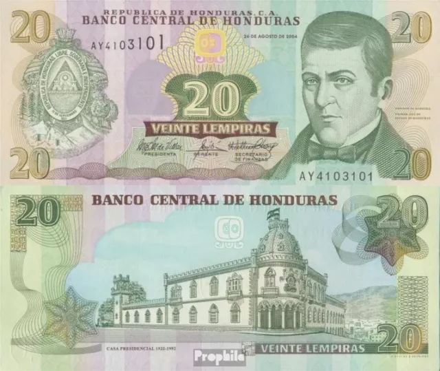 Banknoten Honduras 2004 Pick-Nr: 92 bankfrisch