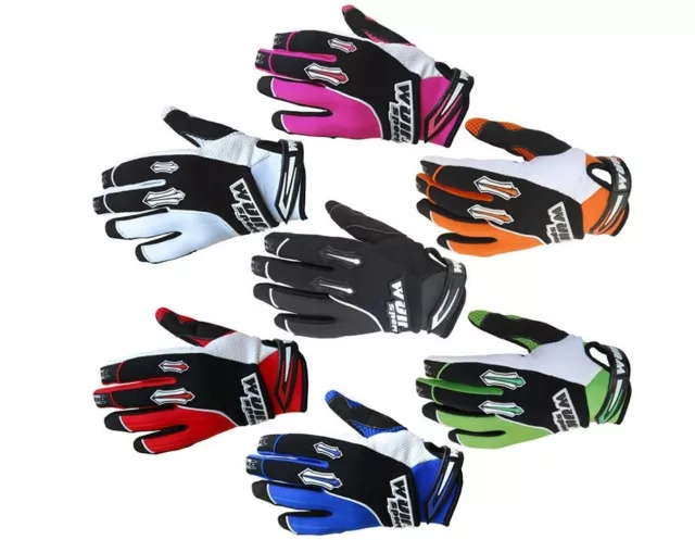 Wulfsport Wulf Stratos Enfants Motocross Quad BMX Vélo Gants