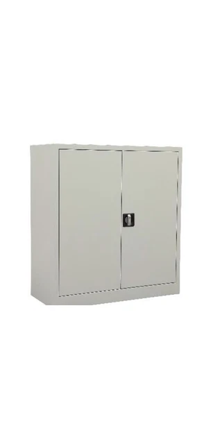 Flügeltürenschrank 750x800x380 mm Lichtgrau