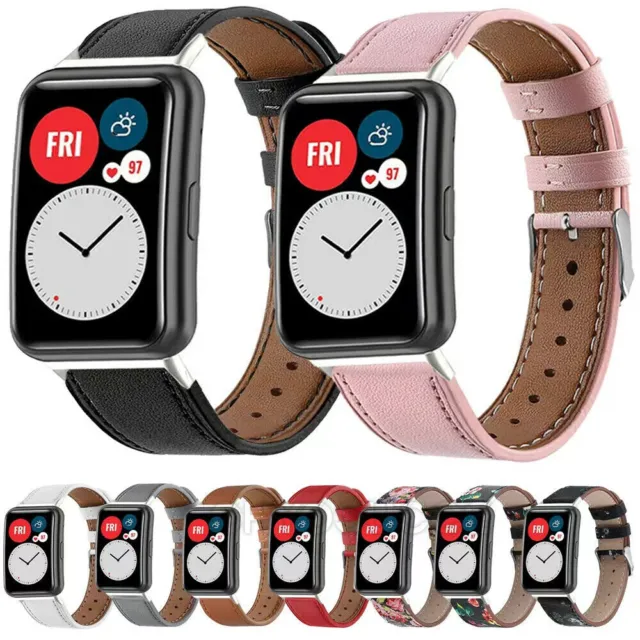 Uhrenarmband Für Huawei Watch FIT Smart band Echtes Leder Armband Ersatzband